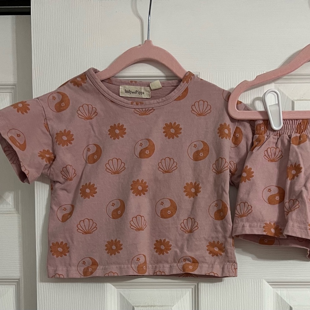 Indy & Pippa Daydreamer Set in Yin Yang Seashell 2T